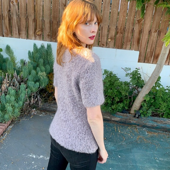 Vintage Marc Jacobs fuzzy sweater tee. - Picture 2 of 4